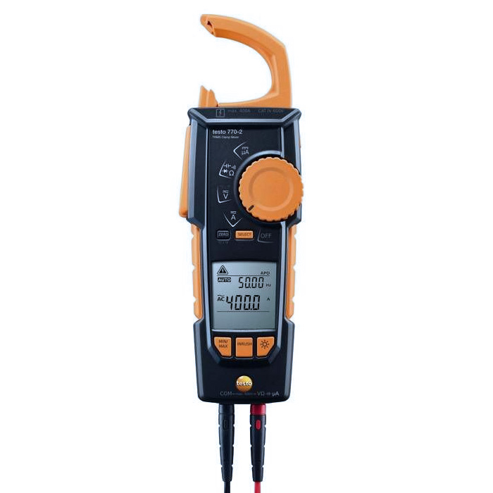 Токовые клещи с функцией измерения истинного СКЗ Testo 770-2